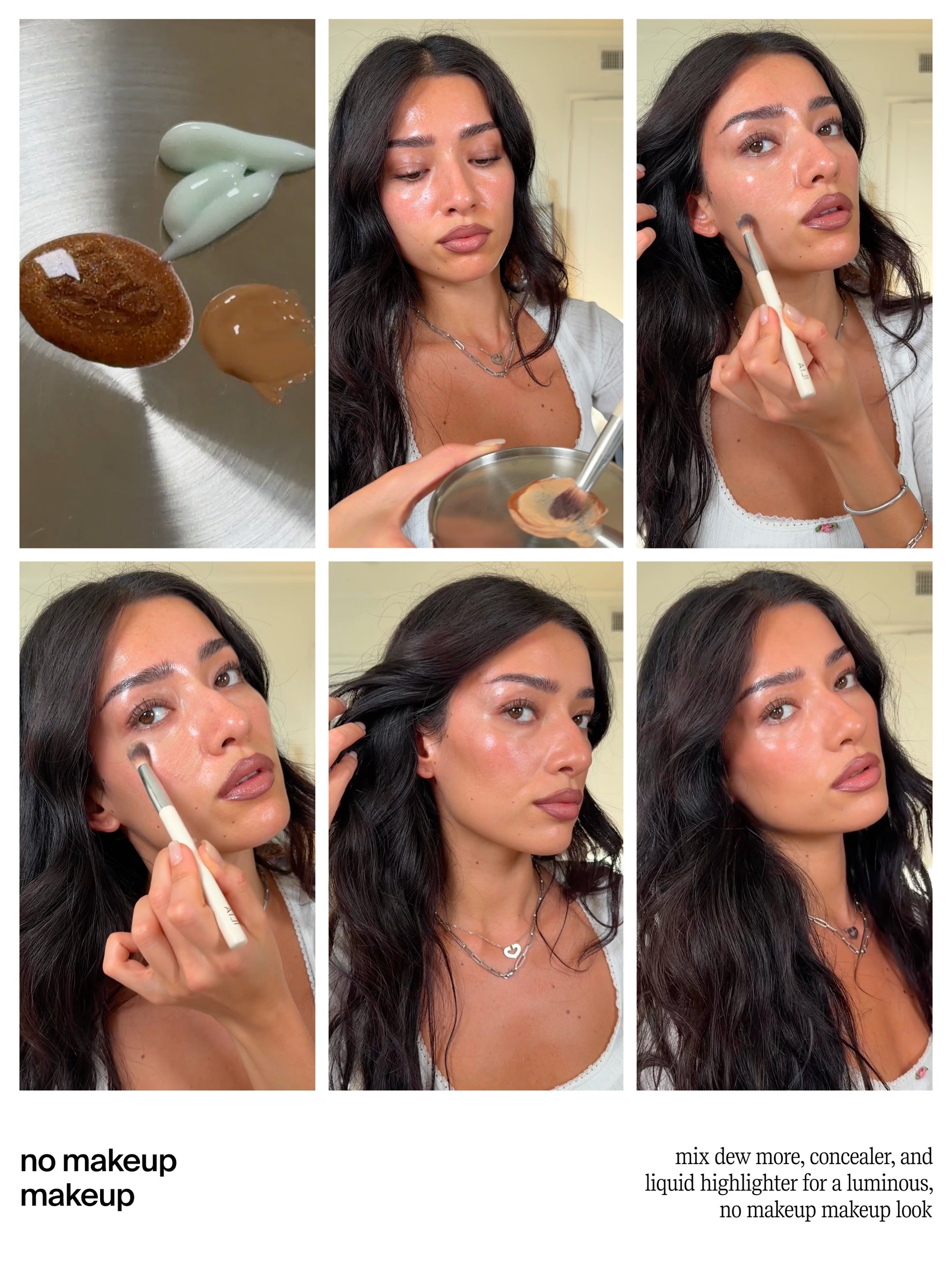 Instagram post with the caption: Dew More has range. MUA @yasminist gave us three tips on how to ...